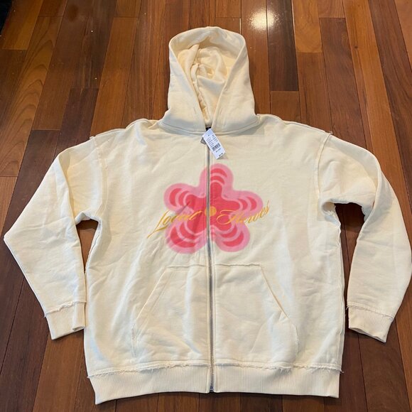 LOCAL HEROES Flower Hoodie Size XS NWT Reg $91 - Picture 1 of 7